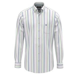 Fynch-Hatton Washed Oxford Stripes Shirt